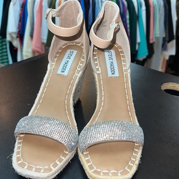 Steve Madden submit wedge sandal size 7 new no box! - Picture 2 of 8